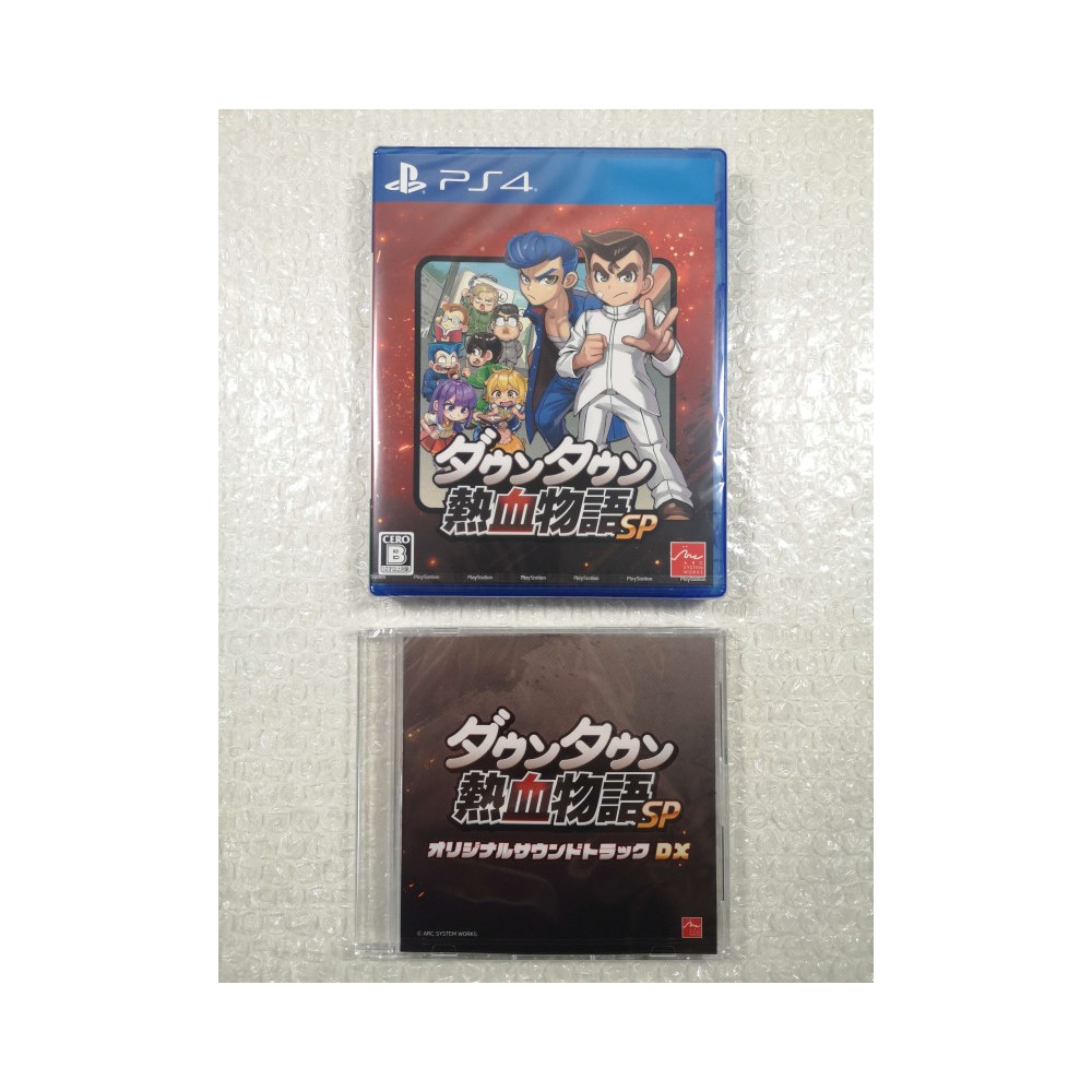 RIVER CITY: RIVAL SHOWDOWN + CD BONUS PS4 JAPAN NEW (GAME IN ENGLISH)