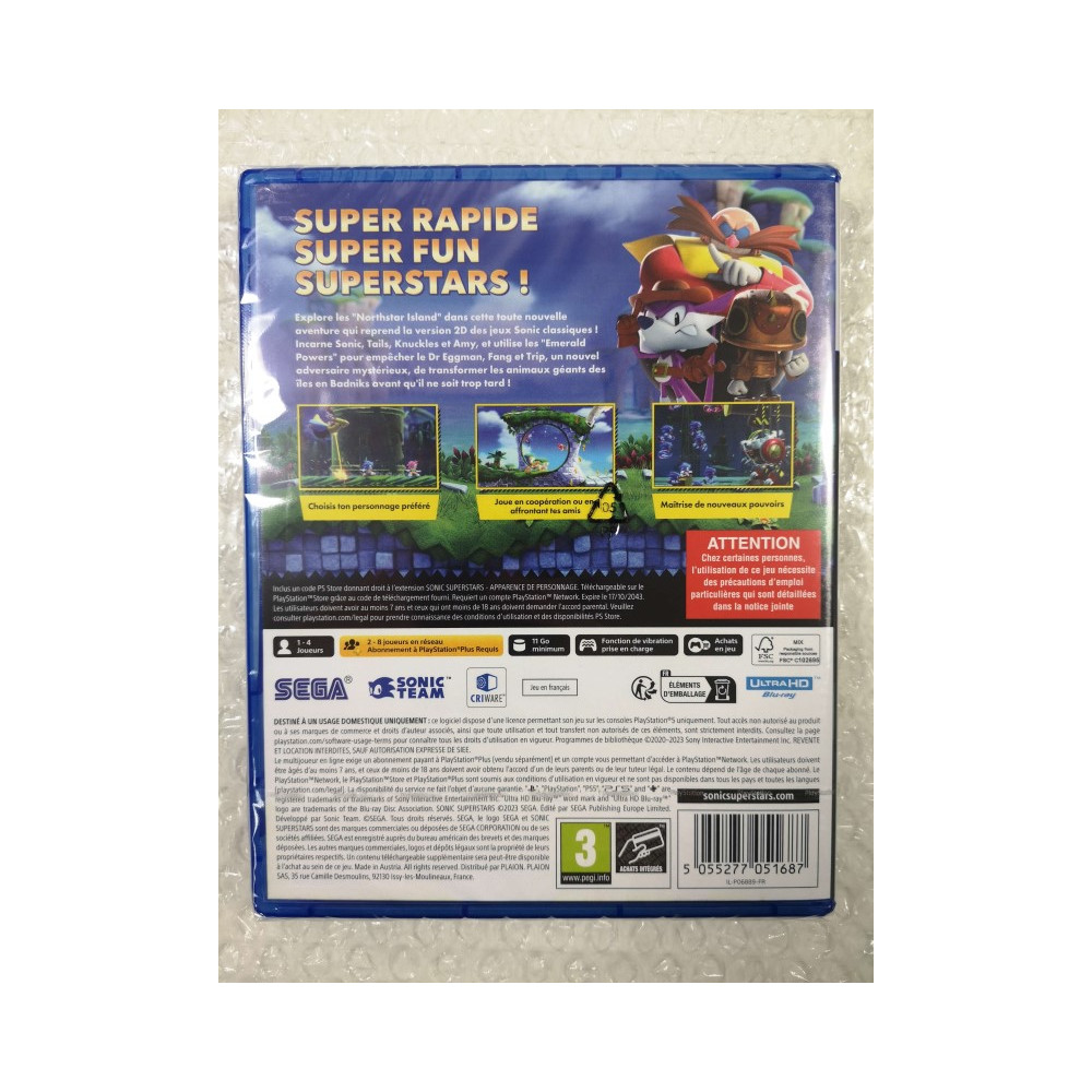 Sonic The Hedgehog Superstars (PS5) au meilleur prix - Comparez les offres  de Jeux PS5 sur leDénicheur