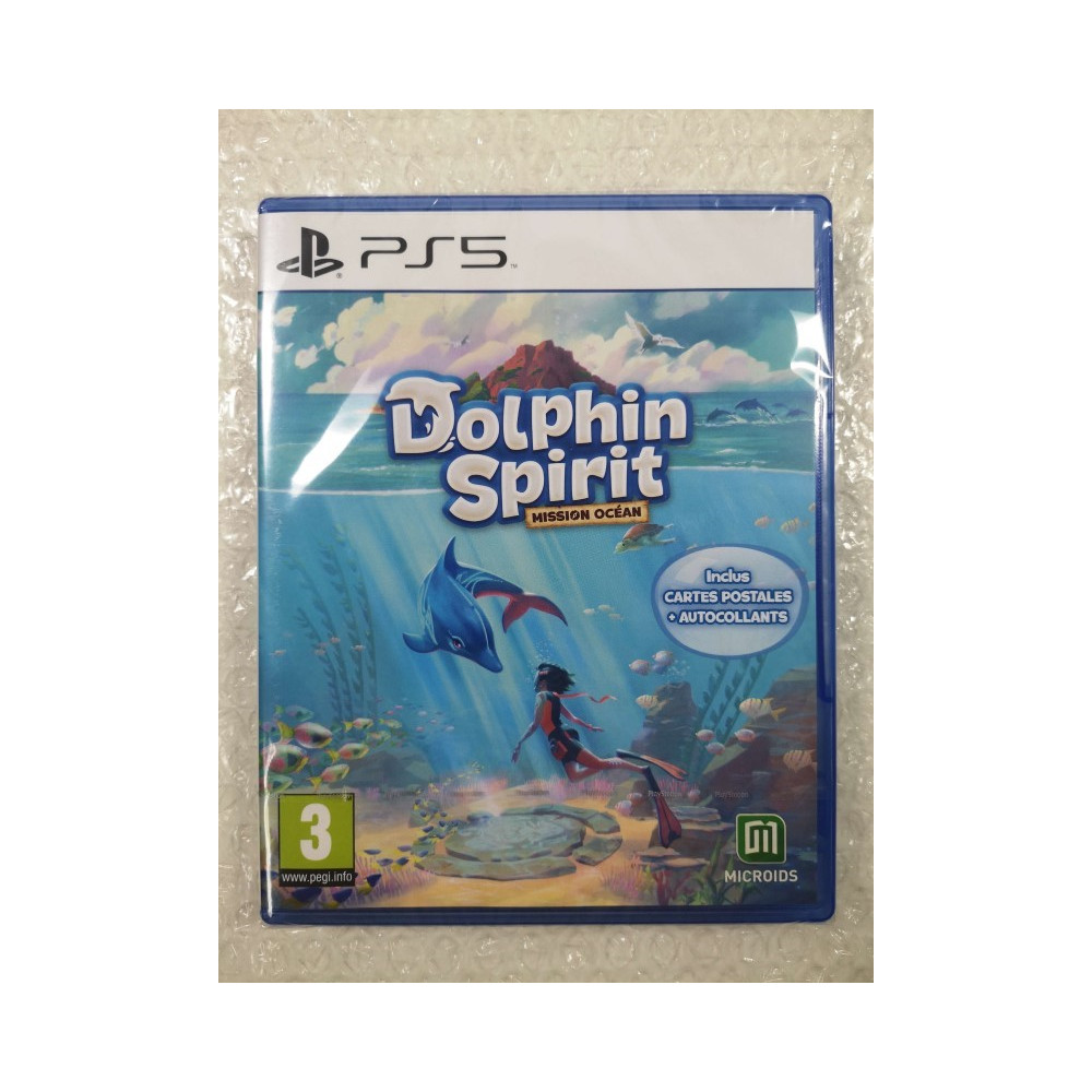 DOLPHIN SPIRIT MISSION OCEAN PS5 FR NEW (GAME IN ENGLISH/FR/DE/ES/IT/PT)