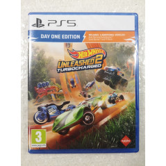 HOT WHEELS UNLEASHED 2 TURBOCHARGED - DAY ONE EDITION PS5 UK NEW (GAME IN ENGLISH/FR/DE/ES/IT/PT)
