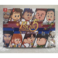 PSYCHIC 5 ETERNAL - SPECIAL EDITION SWITCH JAPAN NEW GAME IN ENGLISH
