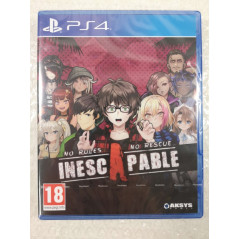 INESCAPABLE NO RULES, NO RESCUE PS4 UK NEW (GAME IN ENGLISH)