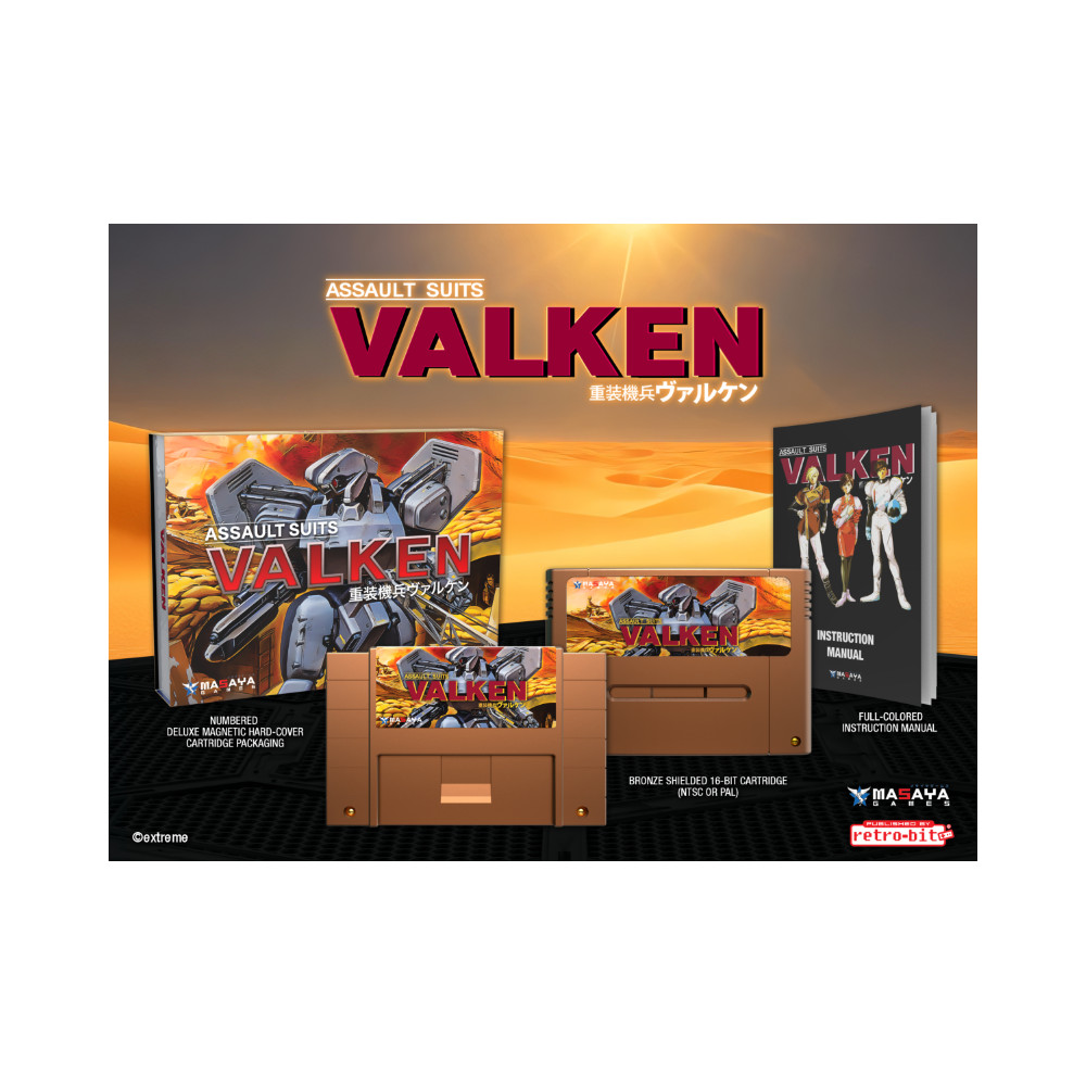 Assault Suits Valken Super Nintendo (SNES) PAL EURO - Précommande
