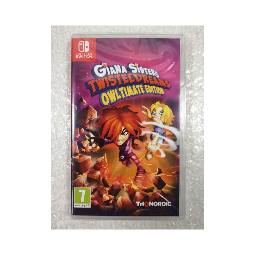 GIANA SISTERS TWISTED DREAMS OWLTIMATE EDITION SWITCH EURO NEW (GAME IN ENGLISH/FR/DE/ES/IT/PT)