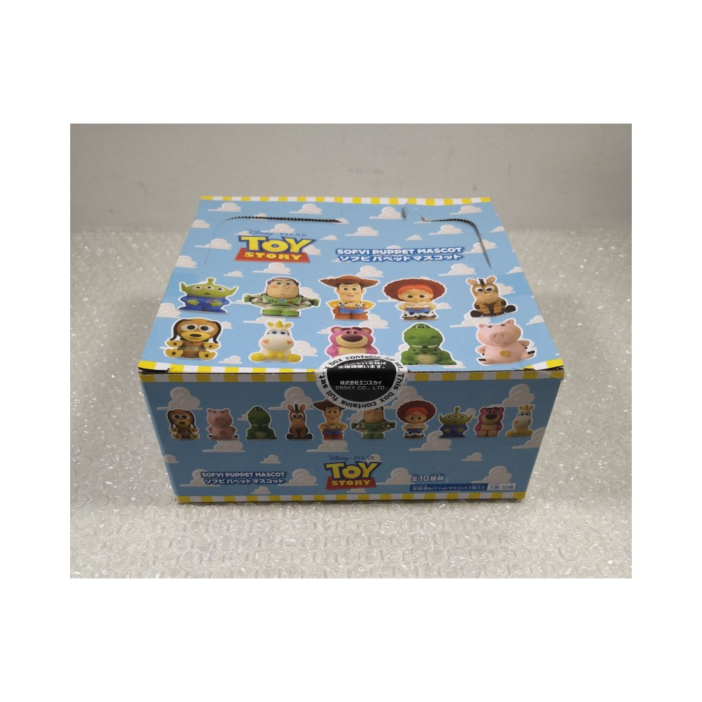 FIGURINE (FIGURE) SOFT VINYL PUPPET MASCOT - TOY STORY - FULL SET BOX OF 10 PIECES JAPAN NEW
