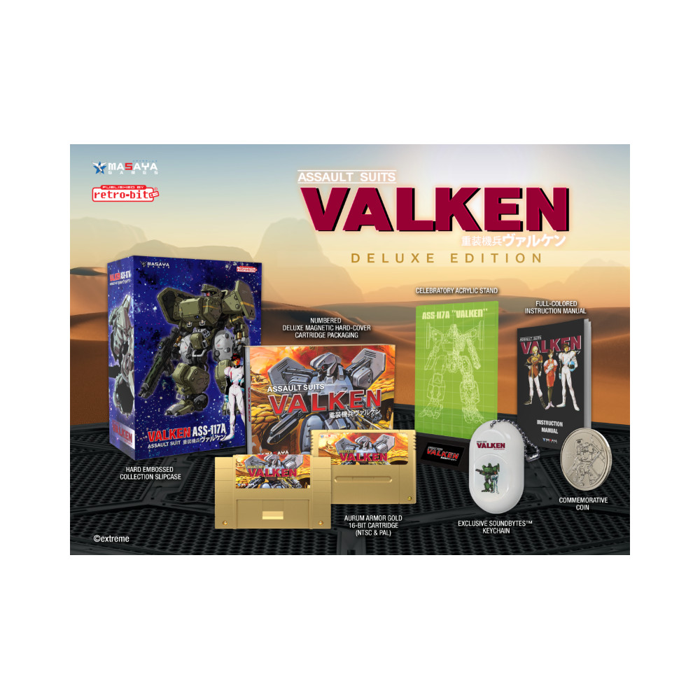 Assault Suits Valken (Deluxe Edition) Super Nintendo (SNES) PAL EURO - Preorder