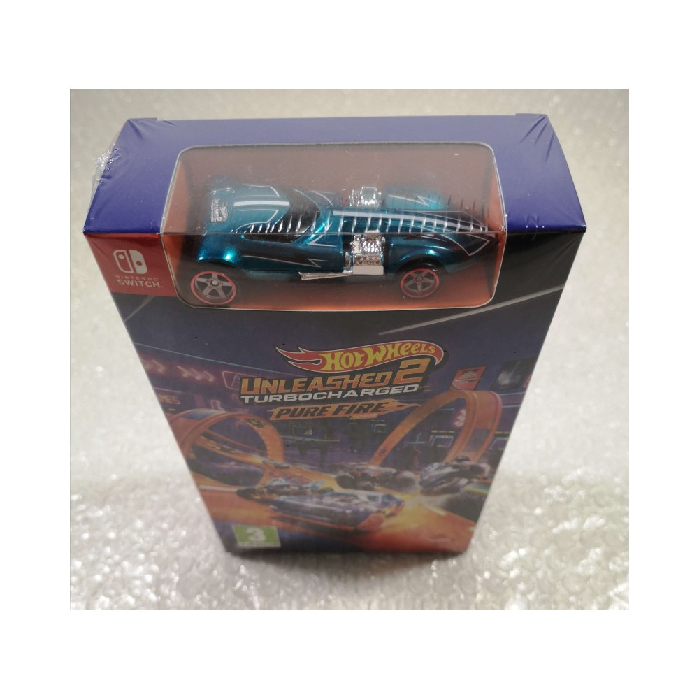 HOT WHEELS UNLEASHED 2 TURBOCHARGED - PURE FIRE EDITION SWITCH FR NEW (GAME IN ENGLISH/FR/DE/ES/IT/PT)