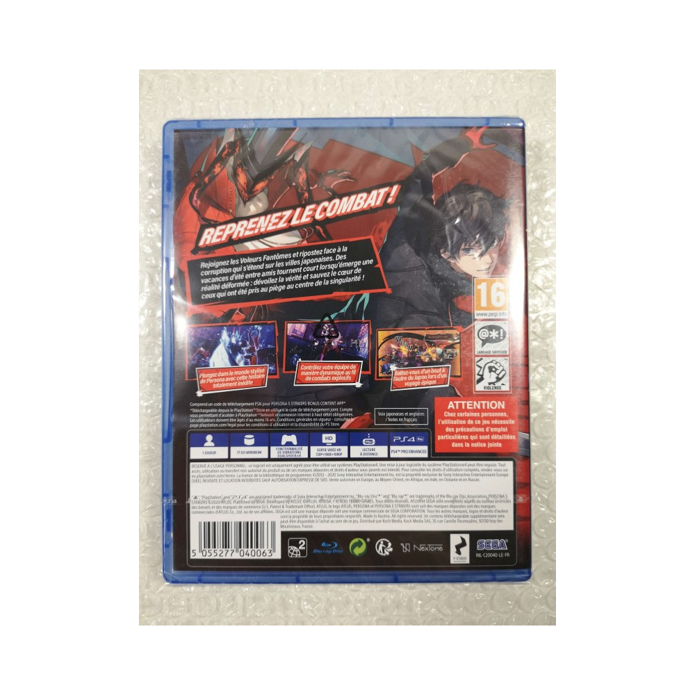 PERSONA 5 STRIKERS LAUNCH EDITION PS4 FR NEW (GAME IN ENGLISH/FR/DE/ES/IT)
