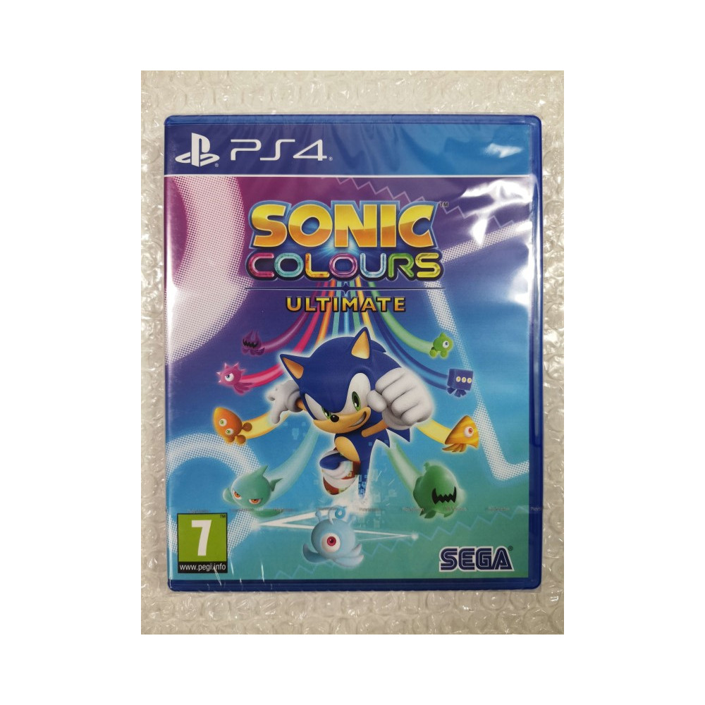 SONIC COLOURS ULTIMATE PS4 FR NEW (GAME IN ENGLISH/FR/DE/ES/IT/PT)