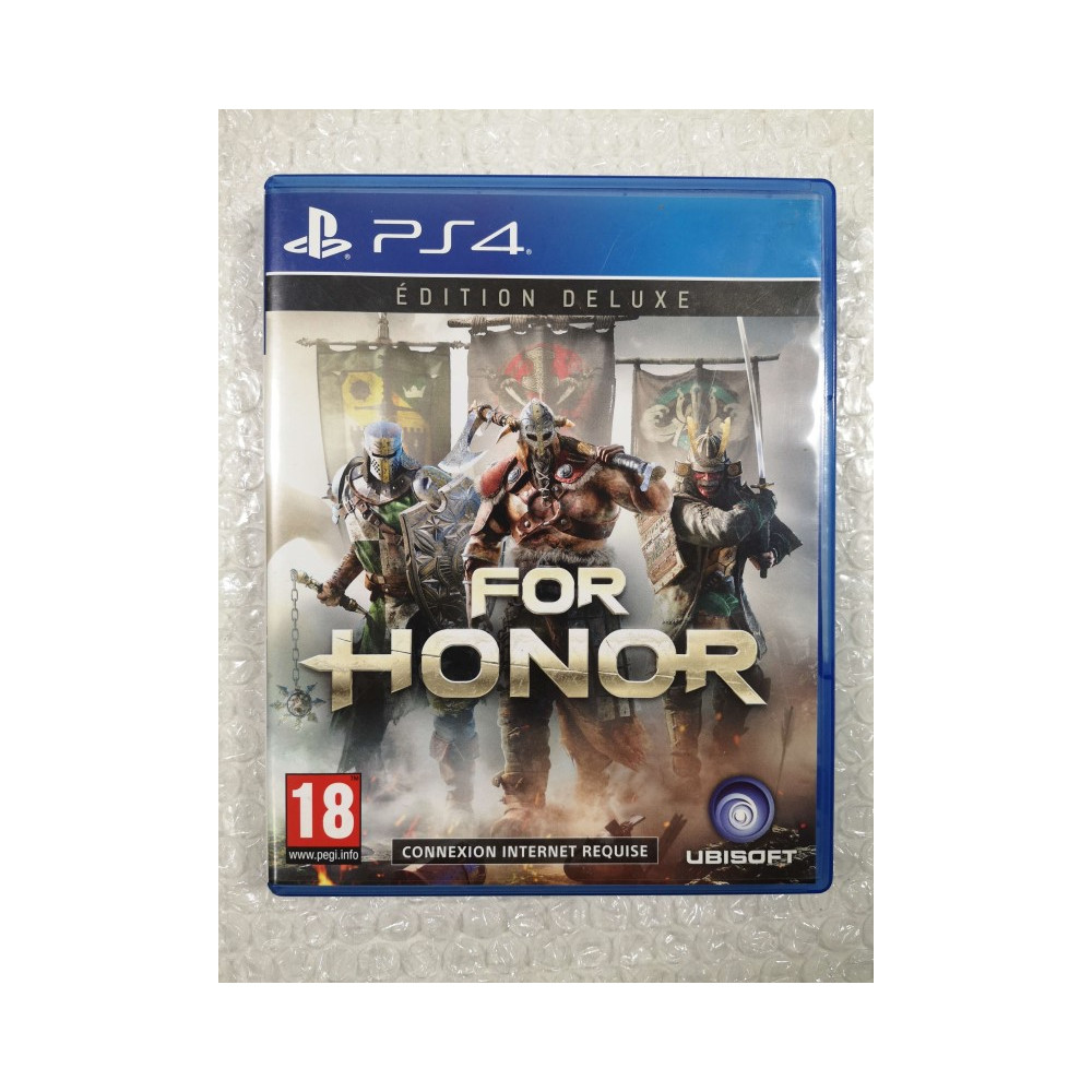 FOR HONOR - EDITION DELUXE (DLC USED) PS4 FR OCCASION (GAME IN ENGLISH/FR/DE/ES/IT/PT)