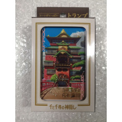 JEU DE 52 CARTES GHIBLI LE VOYAGE DE CHIHIRO SPIRIT AWAY PLAYING CARDS JAPAN NEW