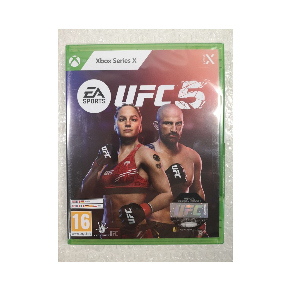 Trader Games UFC 5 XBOX SERIES X EURO NEW GAME IN ENGLISH FR DE