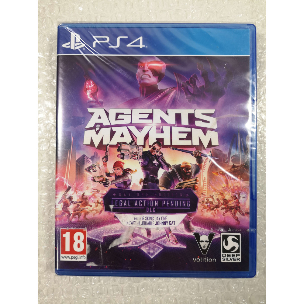 AGENTS OF MAYHEM PS4 FR NEW (GAME IN ENGLISH/FR/DE/ES/IT)