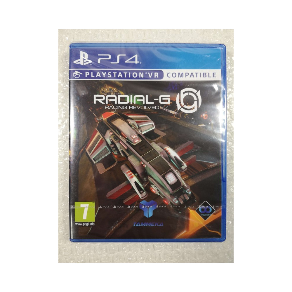 RADIAL-G RACING REVOLVED PS4 FR NEW (GAME IN ENGLISH/FR/DE/ES/IT)