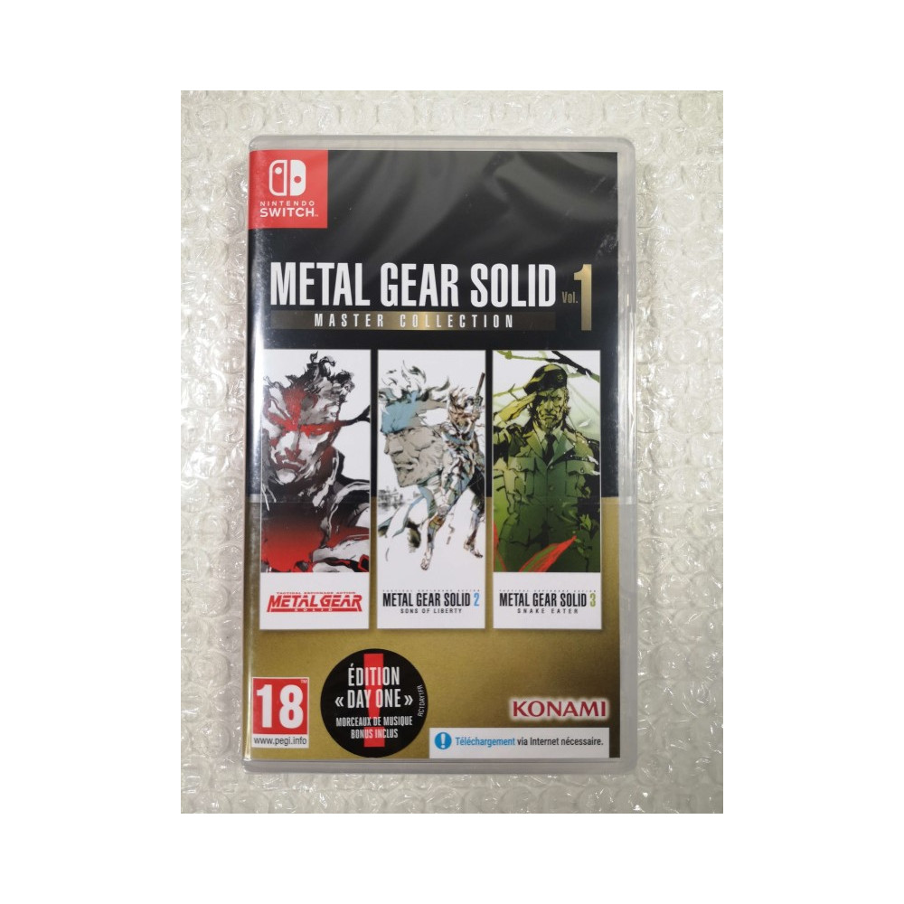 METAL GEAR SOLID : MASTER COLLECTION VOL.1 SWITCH FR NEW (GAME IN ENGLISH/FR/DE/ES/IT)