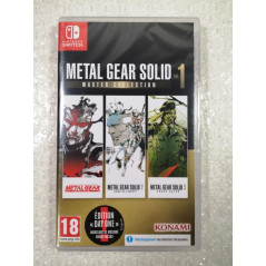 METAL GEAR SOLID : MASTER COLLECTION VOL.1 SWITCH FR NEW (GAME IN ENGLISH/FR/DE/ES/IT)