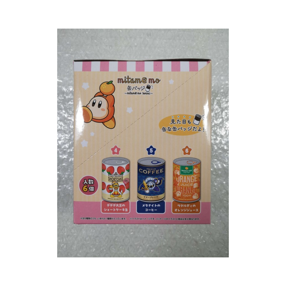 KIRBY S DREAM LAND MITAMEMO CAN BADGE (SET OF 6) JAPAN NEW