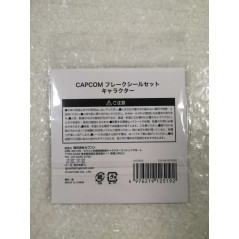 CAPCOM FLAKE STICKER SET CHARACTERS JAPAN NEW