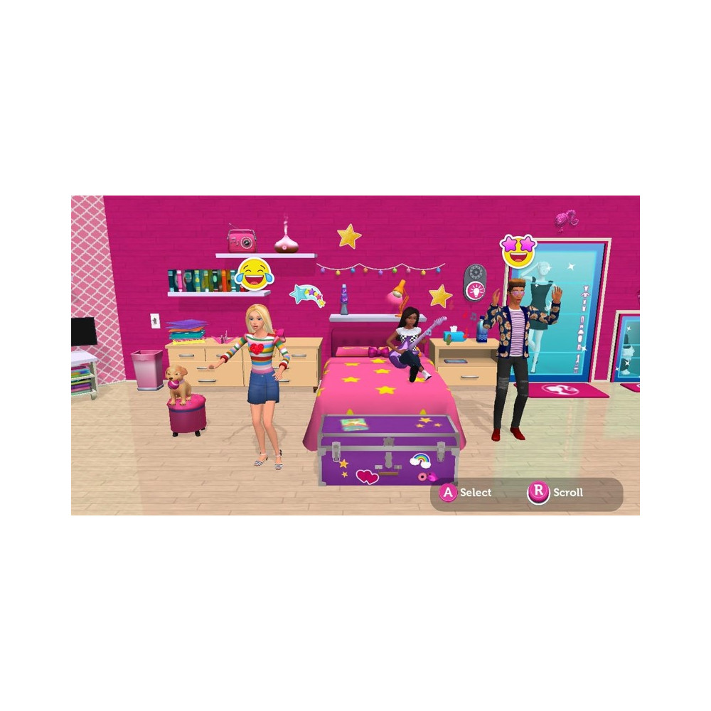 BARBIE DREAMHOUSE ADVENTURES SWITCH FR NEW (GAME IN ENGLISH/FR/DE/ES/IT/PT)