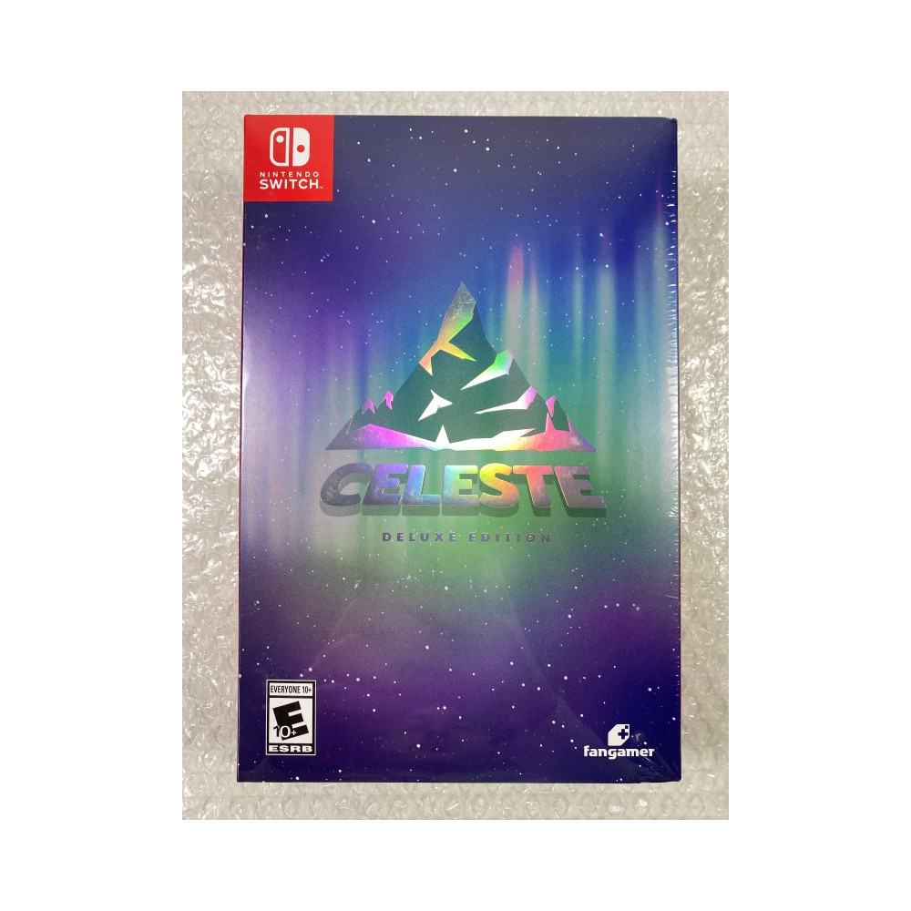 CELESTE DELUXE EDITION SWITCH USA NEW (FANGAMER) (GAME IN  ENGLISH/FR/ES/DE/IT)