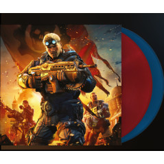 VINYLE GEARS OF WAR JUDGMENT - 2 LP (RED & BLUE) NEW