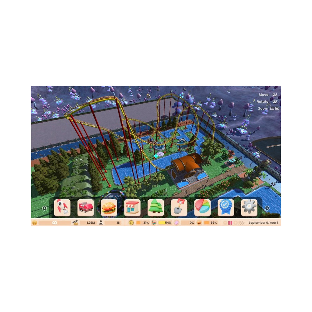 ROLLERCOASTER TYCOON ADVENTURES DELUXE SWITCH FR NEW (GAME IN ENGLISH/FR/DE/ES/IT/PT)