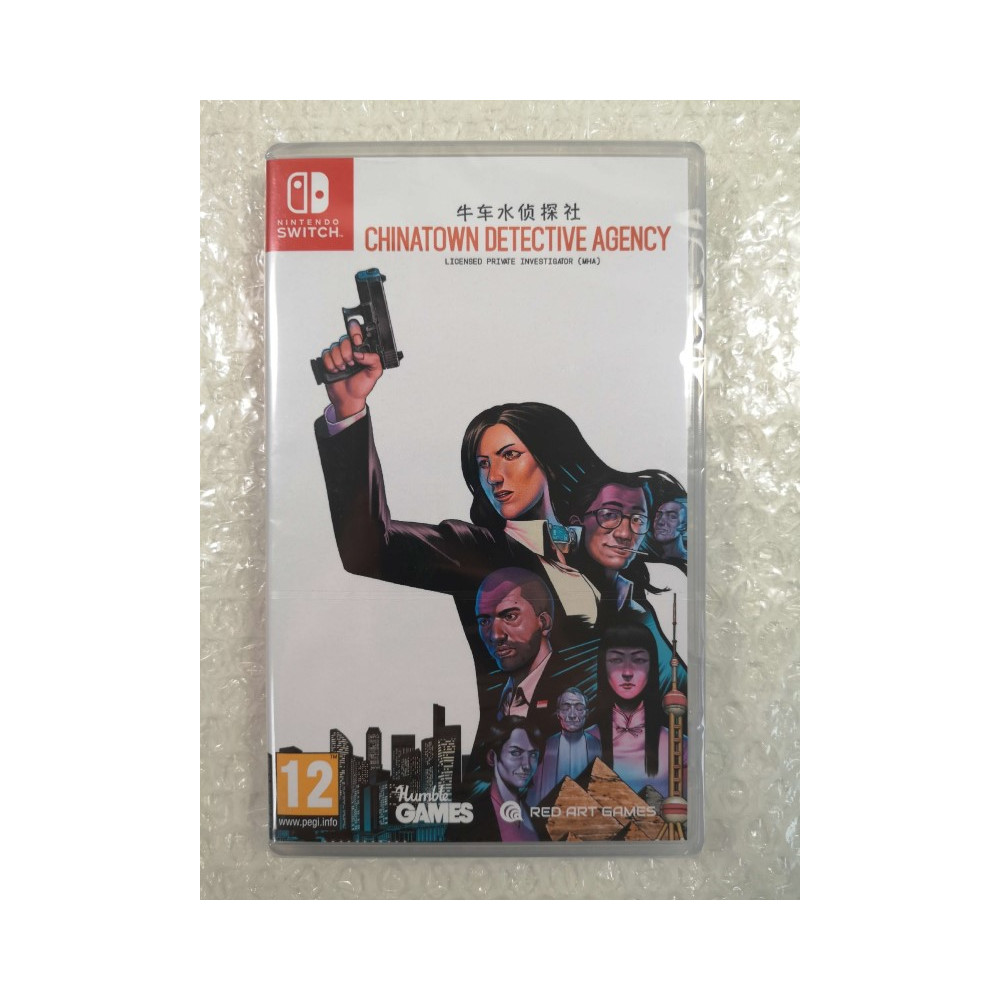 CHINATOWN DETECTIVE AGENCY SWITCH EURO NEW (GAME IN ENGLISH/FR/DE/ES/PT) (RED ART GAME)