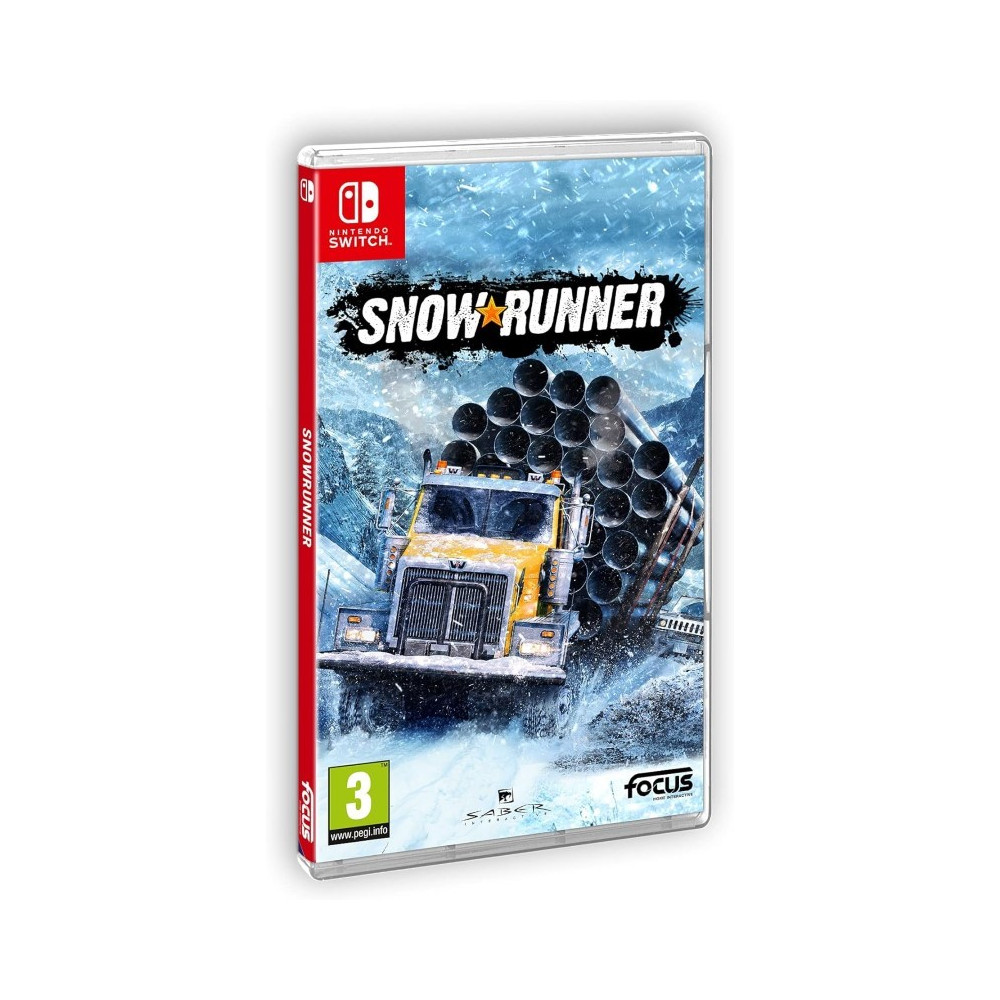 SNOW RUNNER SWITCH FR OCCASION (GAME IN ENGLISH/FR/DE/ES/IT)