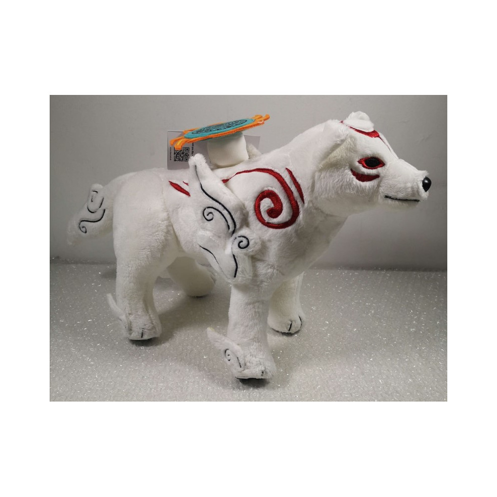 PELUCHE (PLUSH) OKAMI - AMATERASU (50 CM) KONAMI OFFICIAL PRODUCT