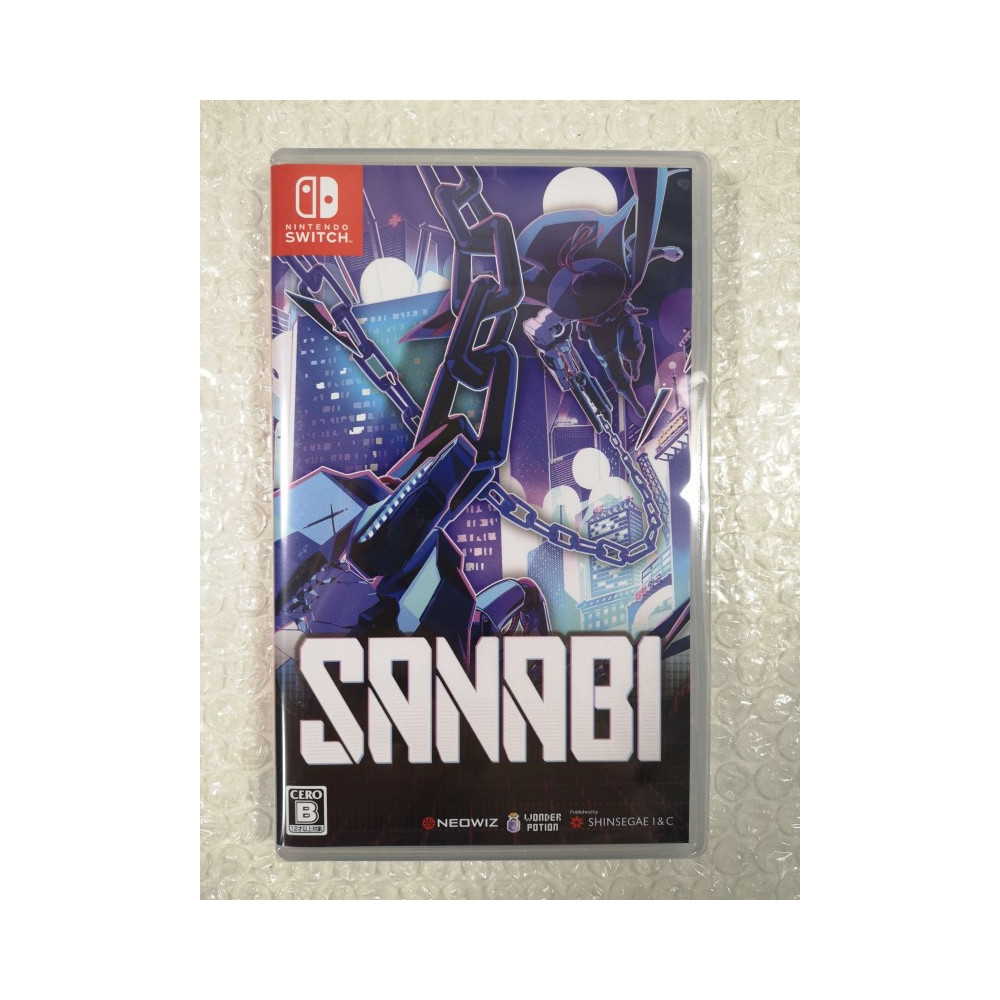 SANABI SWITCH JAPAN NEW (GAME IN ENGLISH/FR/DE/PT)