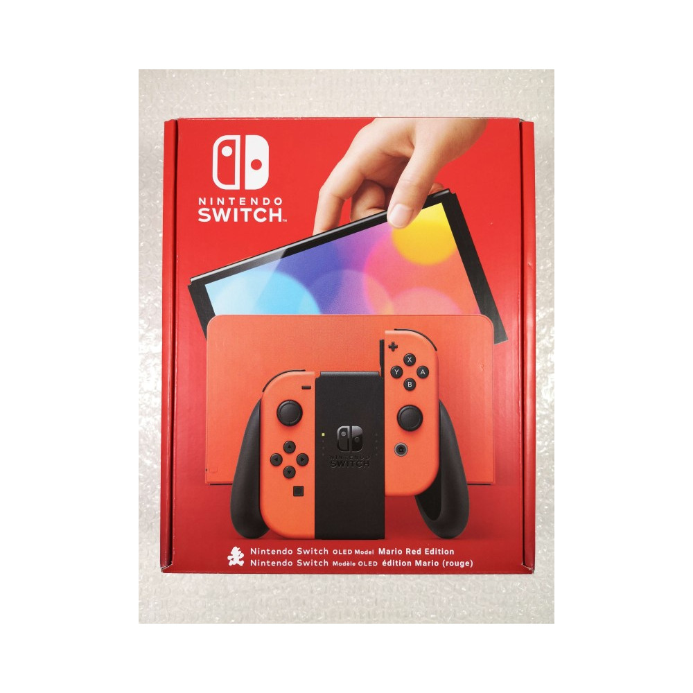 CONSOLE NINTENDO SWITCH OLED - EDITION MARIO (ROUGE) EURO NEW