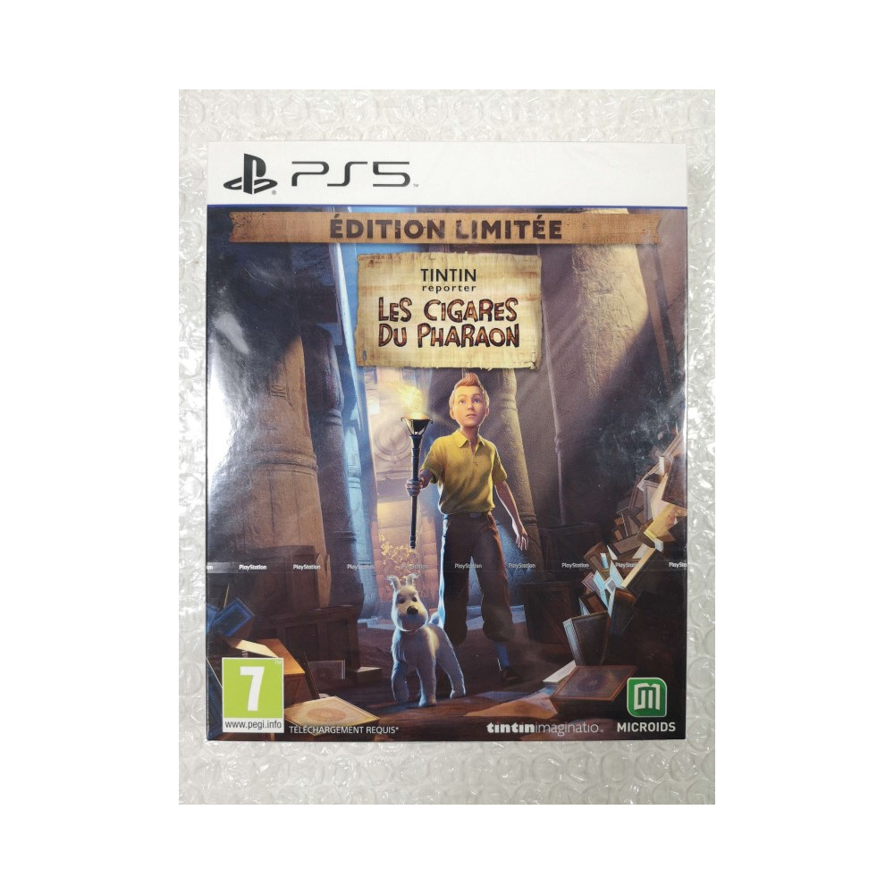TINTIN REPORTER LES CIGARES DU PHARAON - EDITION LIMITEE PS5 FR NEW (GAME IN ENGLISH/FR/DE/ES/IT/PT)