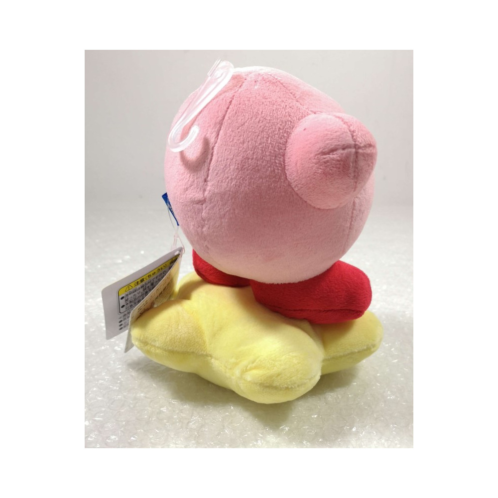 PELUCHE (PLUSH) KIRBY S DREAM LAND ALL STAR COLLECTION KIRBY WARP STAR (19CM) JAPAN NEW