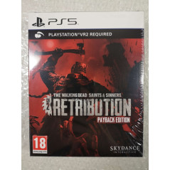 THE WALKING DEAD SAINTS AND SINNERS CHAPT.2 RETRIBUTION PAYBACK EDITION PS5 EURO NEW (PSVR2 REQUIRED)