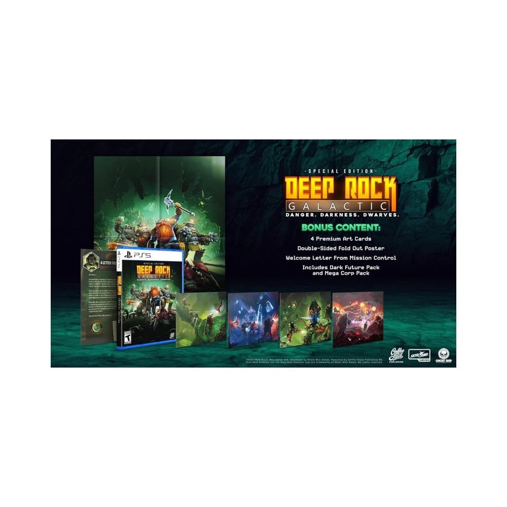 DEEP ROCK GALACTIC- SPECIAL EDITION PS5 EURO NEW (GAME IN ENGLISH/FR/DE/ES/IT/PT)