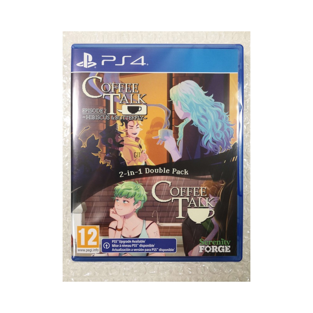 COFFEE TALK 2 IN 1 DOUBLE PACK PS4 EURO NEW (GAME IN ENGLISH/FR)