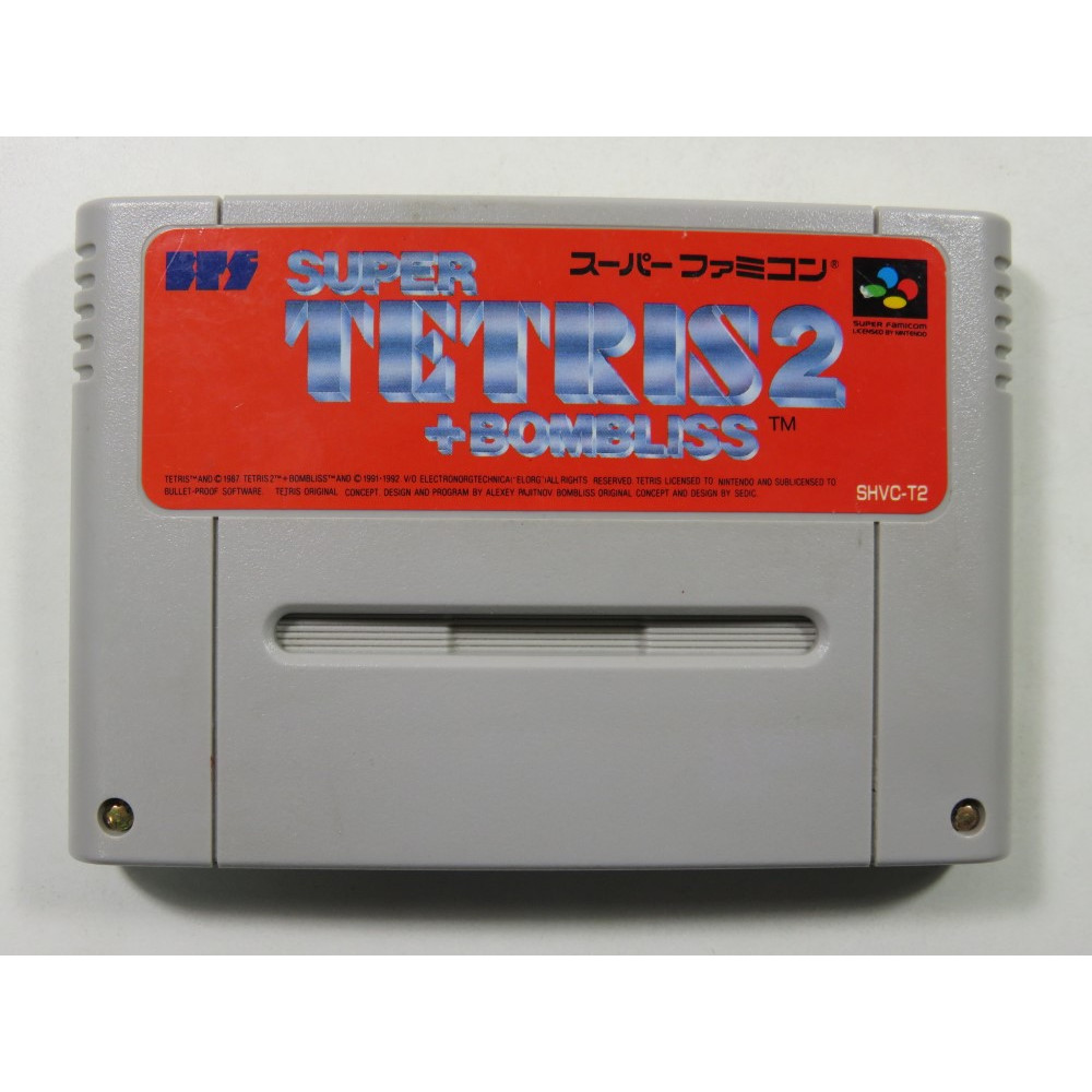 Super Tetris 2 Bombliss SNES English Port 