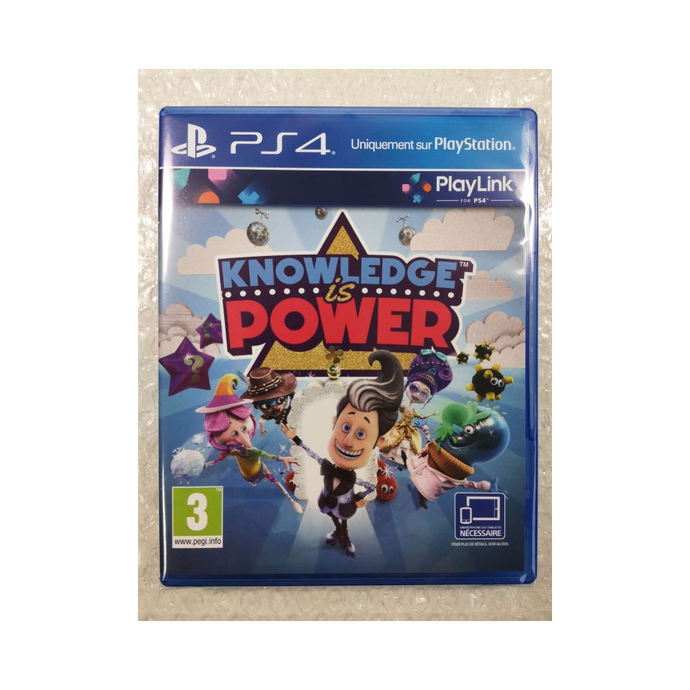 KNOWLEDGE IS POWER PS4 FR NEW (EN/FR/DE/ES/IT/PT) (PLAYLINK REQUIS)