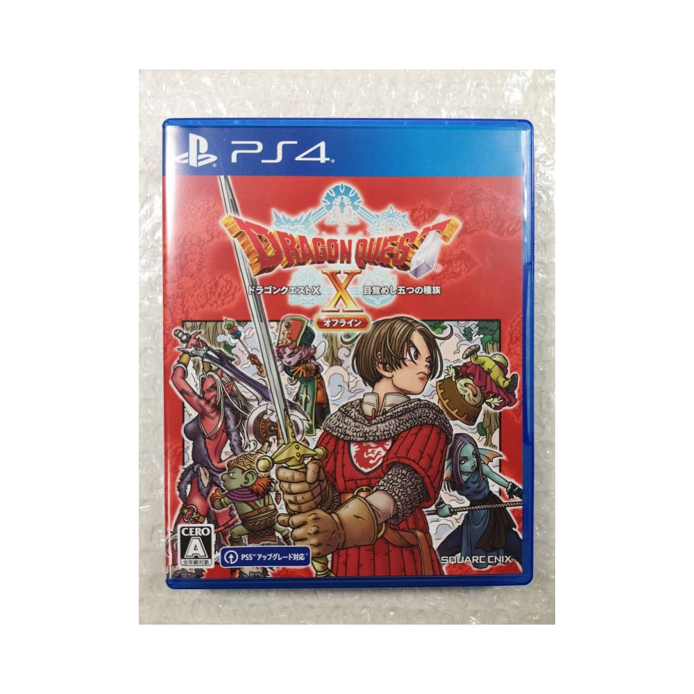 DRAGON QUEST X OFFLINE PS4 JAPAN OCCASION (GAME IN JAPANESE)