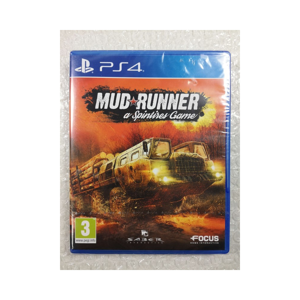 MUDRUNNER A SPINTIRES GAME PS4 FR NEW (GAME IN ENGLISH/FR/DE/ES/IT/PT)
