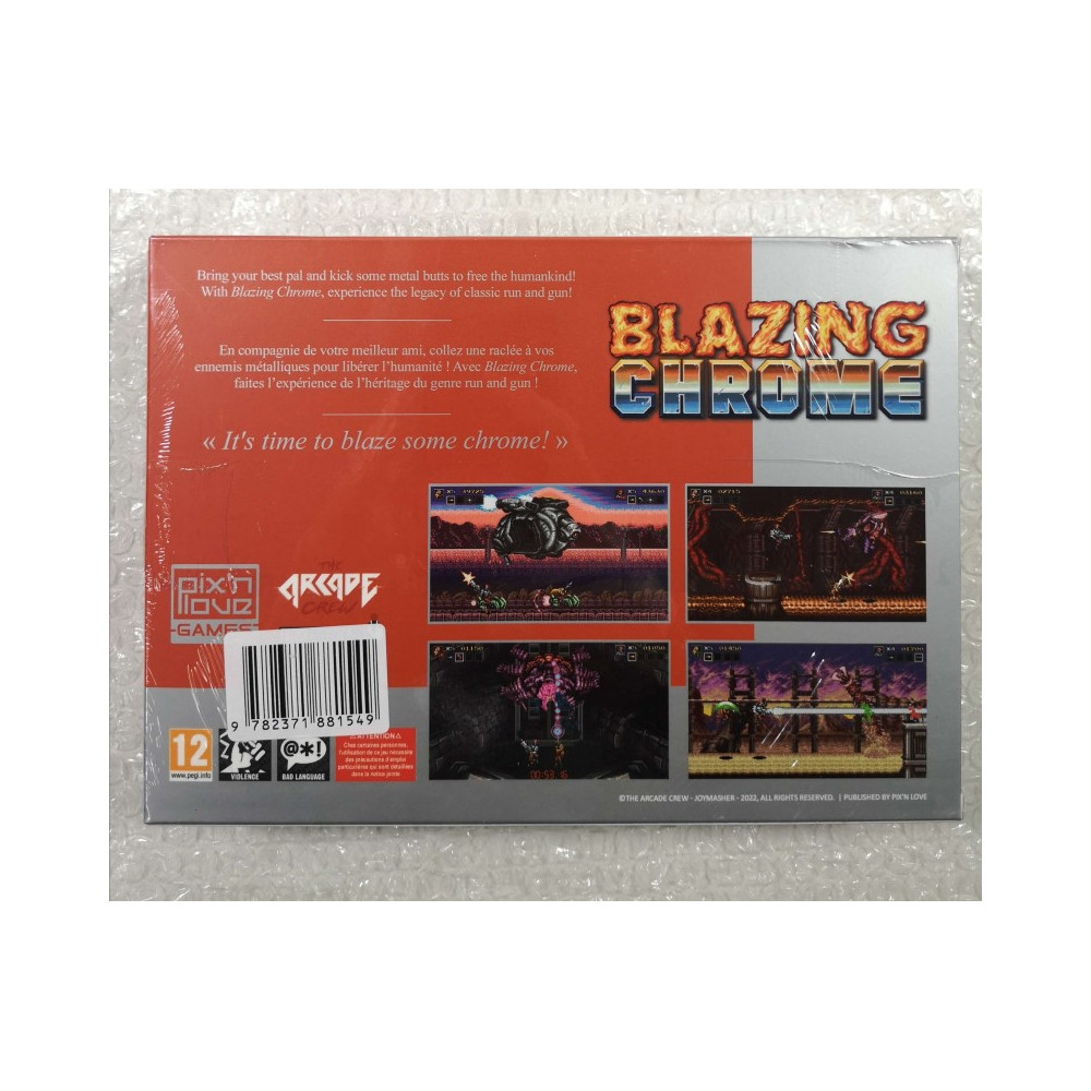 BLAZING CHROME EDITION COLLECTOR (500.EX) PS4 EURO NEW (PIX N LOVE GAME)
