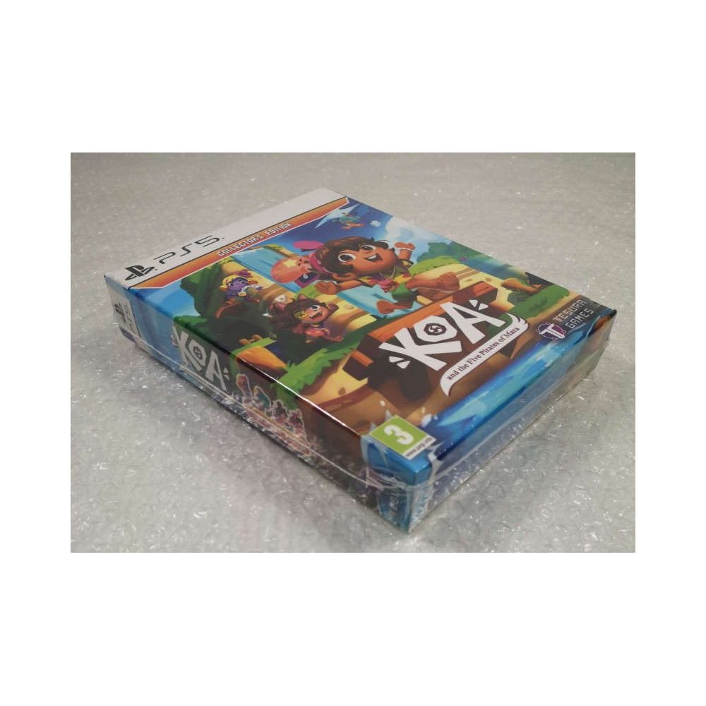 KOA AND THE FIVE PIRATES OF MARA - COLLECTOR S EDITION PS5 UK NEW (GAME IN ENGLISH/FR/DE/ES)