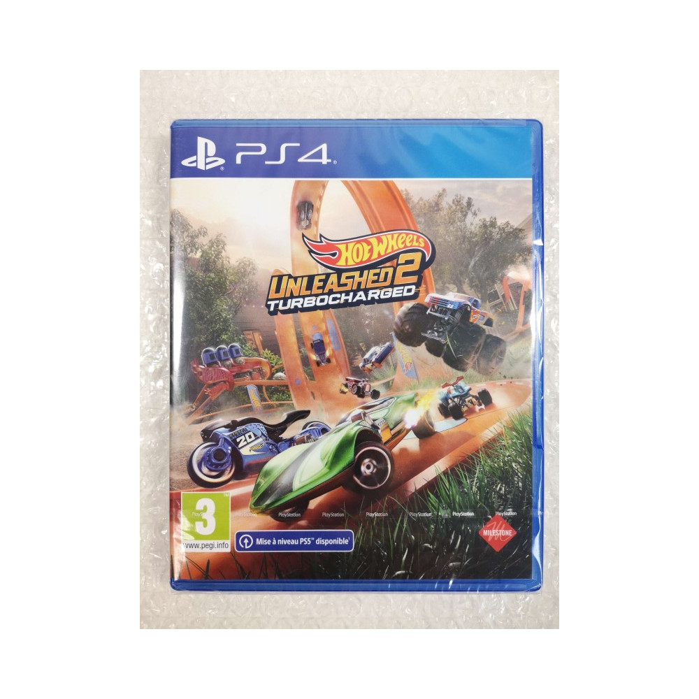 HOT WHEELS UNLEASHED 2 TURBOCHARGED PS4 FR NEW (GAME IN ENGLISH/FR/DE/ES/IT/PT)