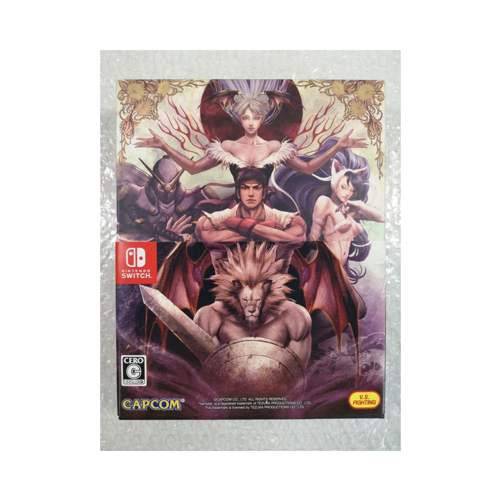 CAPCOM FIGHTING COLLECTION FIGHTING LEGENDS PACK SWITCH JAPAN OCCASION (GAME IN ENGLISH/FR/DE/ES/IT/PT)