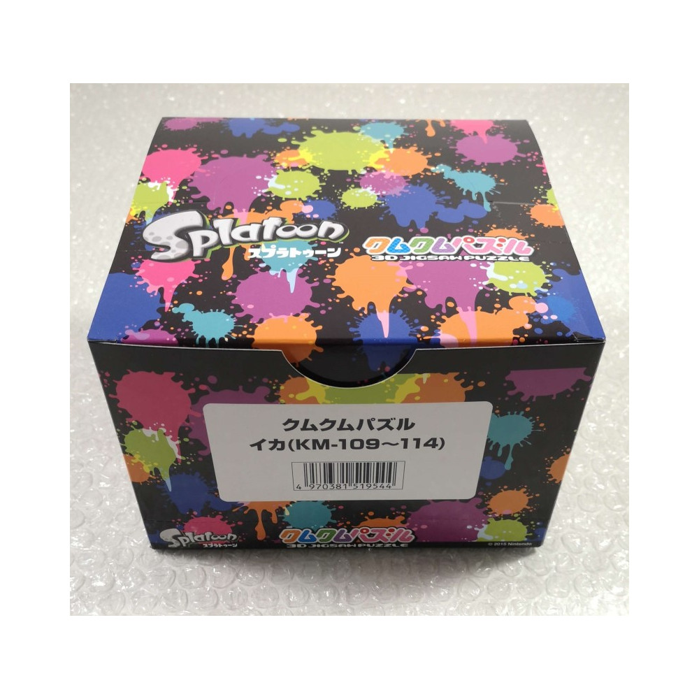 SPLATOON SQUID 3D JIGSAW PUZZLE (SET OF 6 PIECES) JAPAN NEW