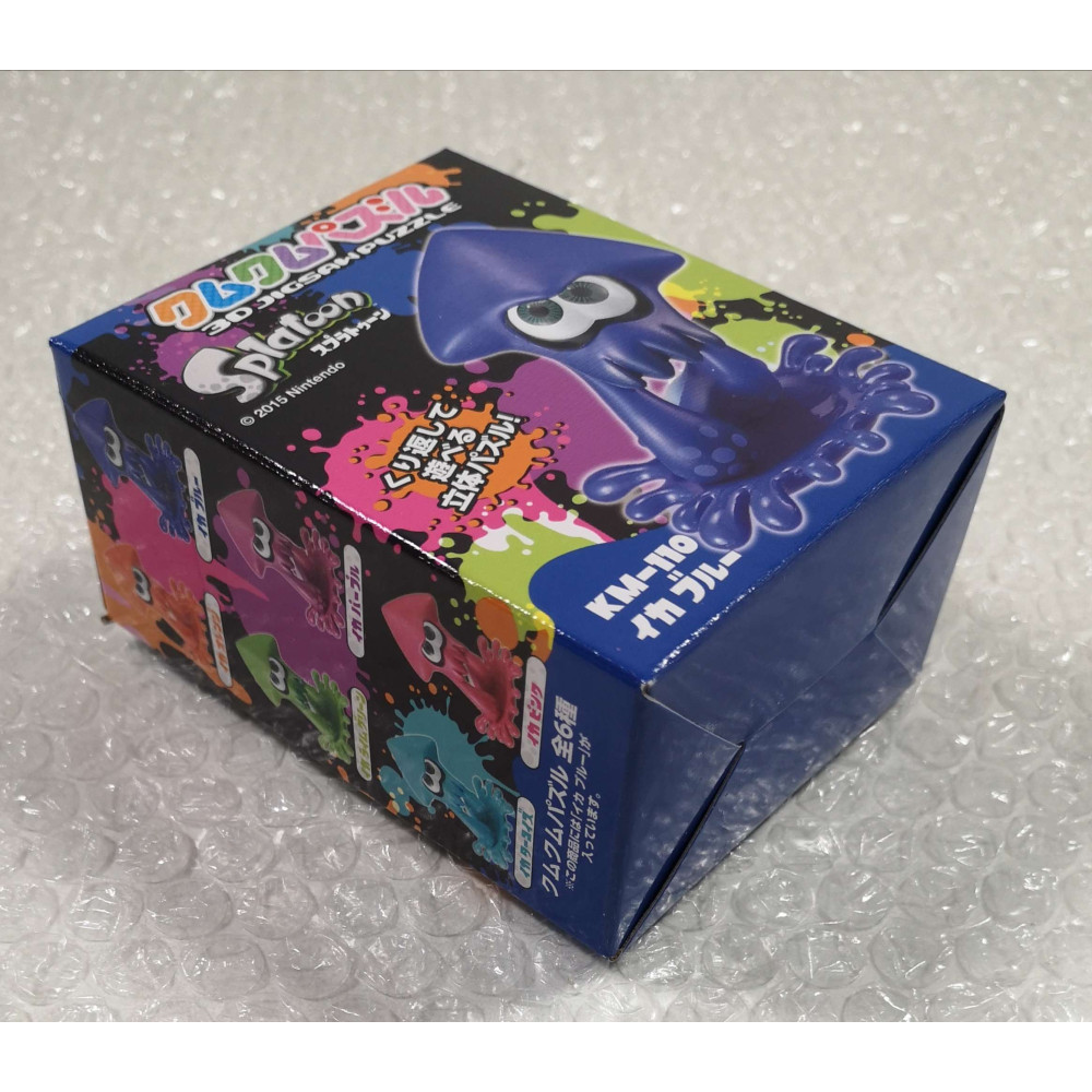 SPLATOON SQUID 3D JIGSAW PUZZLE (BLUE) JAPAN NEW