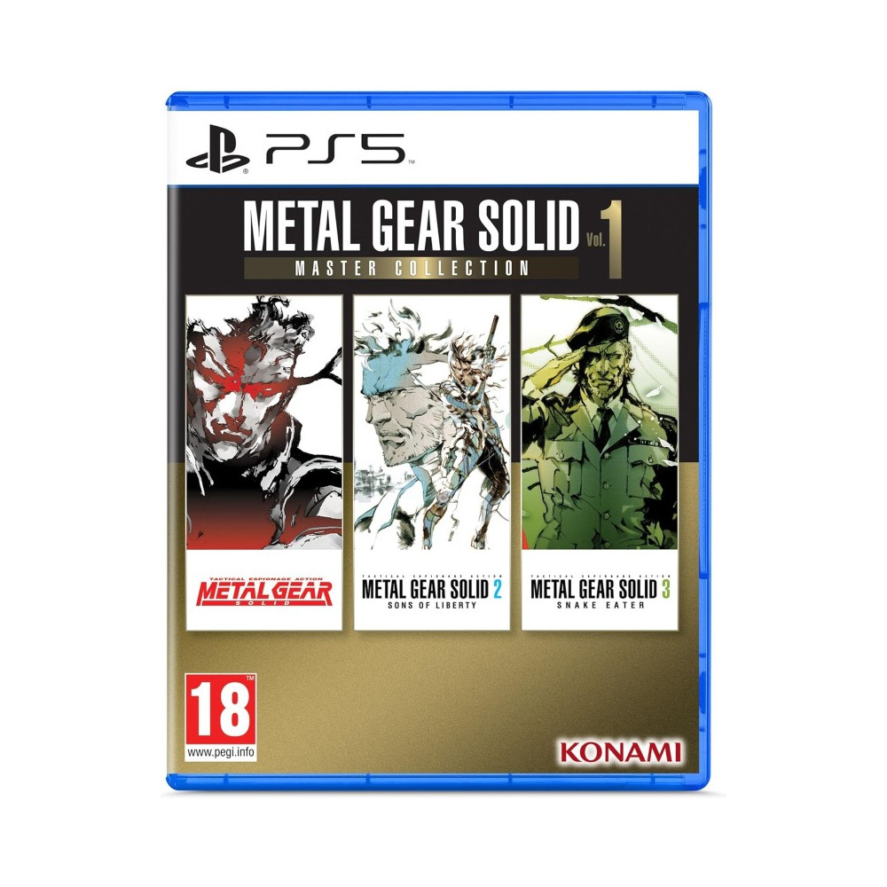 METAL GEAR SOLID : MASTER COLLECTION VOL.1 PS5 FR OCCASION (GAME IN ENGLISH/FR/DE/ES/IT)