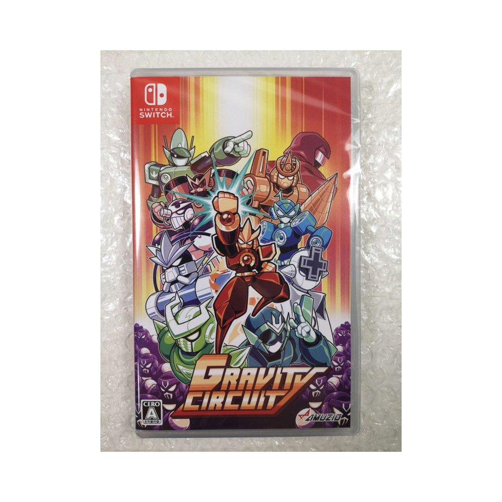 GRAVITY CIRCUIT SWITCH JAPAN NEW (GAME IN ENGLISH/FRANCAIS/DE/ES)