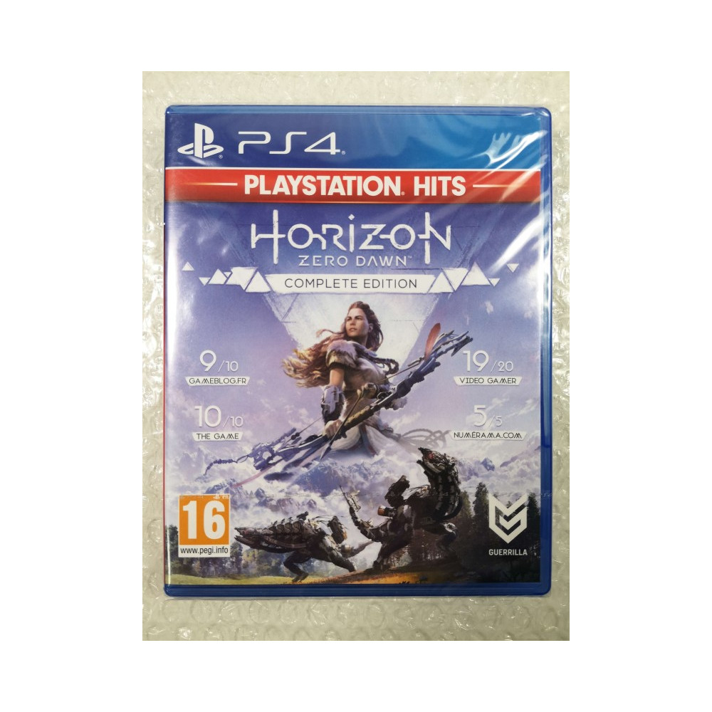 HORIZON ZERO DAWN - COMPLETE EDITION (PLAYSTATION HITS) PS4 FR NEW (GAME IN ENGLISH/FR/ES/DE/IT/PT)