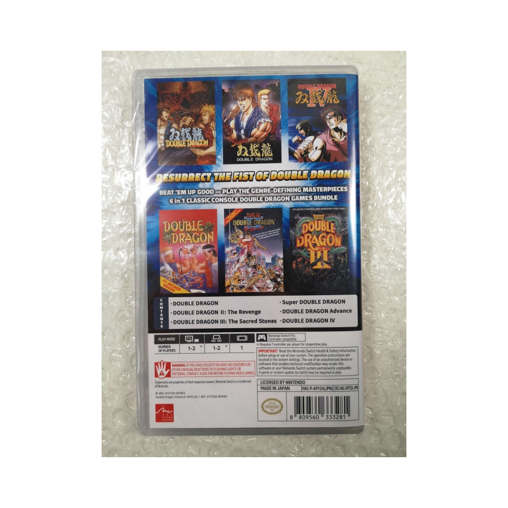 NEW Switch Double Dragon Collection (HK, Chinese/ English/ Japanese)